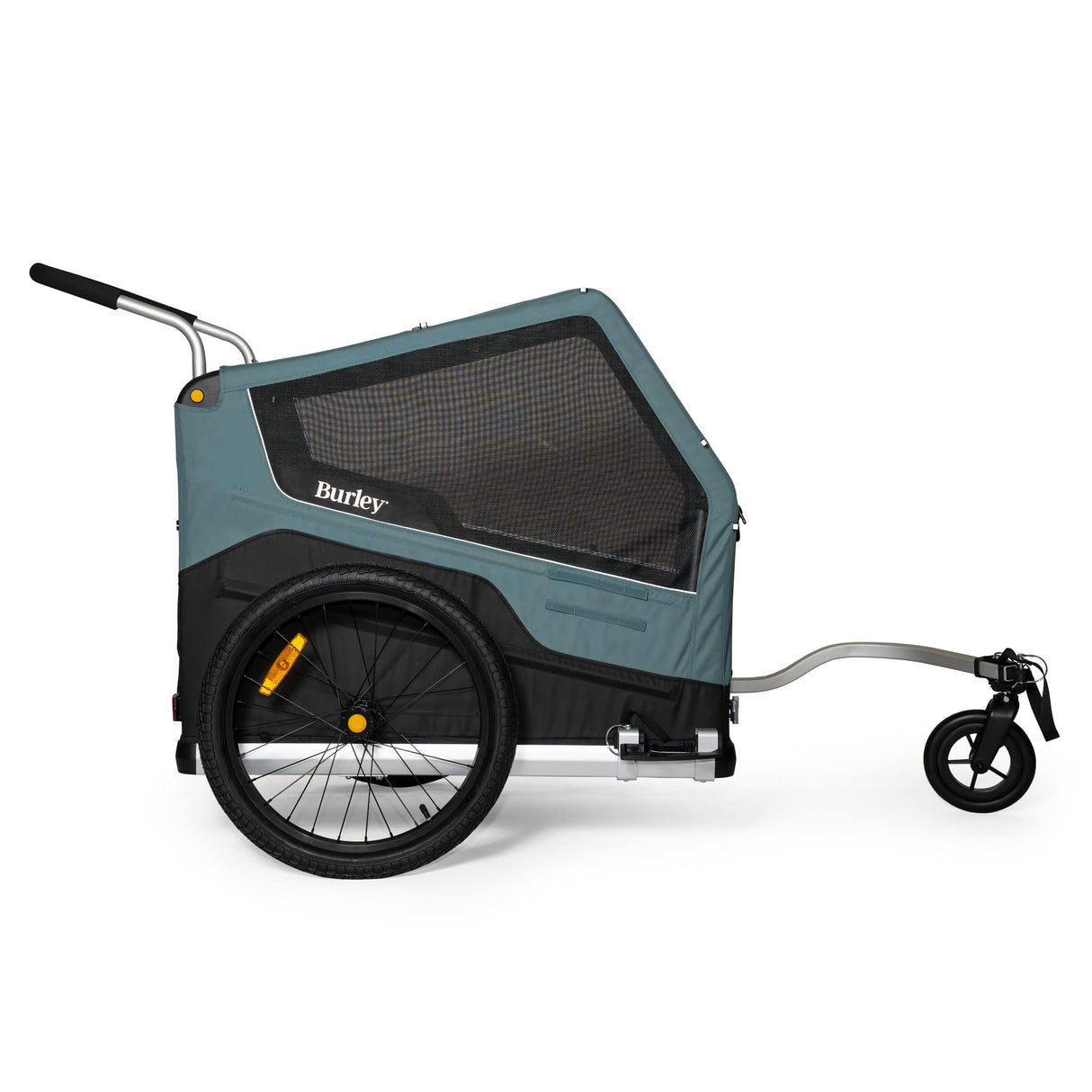 Burley Bark Ranger | XL Dog Bike Trailer & Stroller, Roomy Interior, Mesh Ventilation & Reinforced Removeable Floor