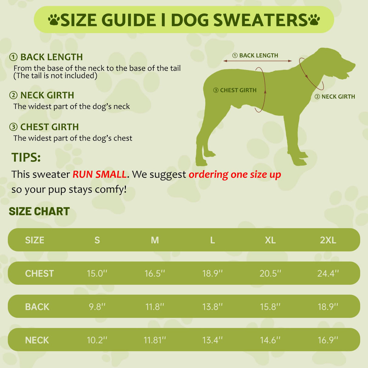 Small Dog Sweater, Knitted Striped Pullover Dog Clothes for Cold Weather, Thick Warm Cozy Stretchy Sweater for Chihuahua, Bulldog, Dachshund, Pug(Red & White Strip, XXL)
