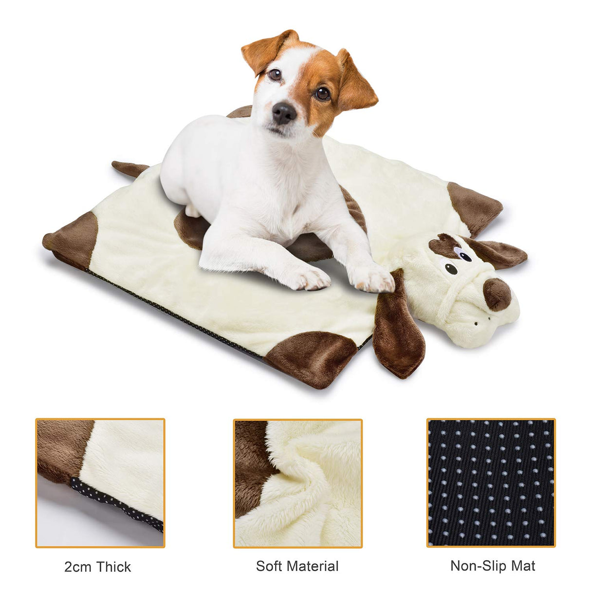 Moropaky Puppy Heartbeat Toy, Heartbeat Stuffed Animal for Puppy Anxiety Relief and Calming Aid, Dog Heartbeat Toy for Pet Comfort Sleep Aid Cuddle