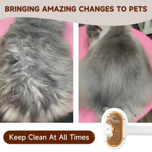 Load image into Gallery viewer, Pet Steam Brush for Dog & Cat – 3-in-1 Spray Hair Removal Comb for Shedding & Grooming, Softens Fur & Reduces Static – Water Brush for Long & Short Coats, Bath-Hating Pets, Includes Waterless Shampoo