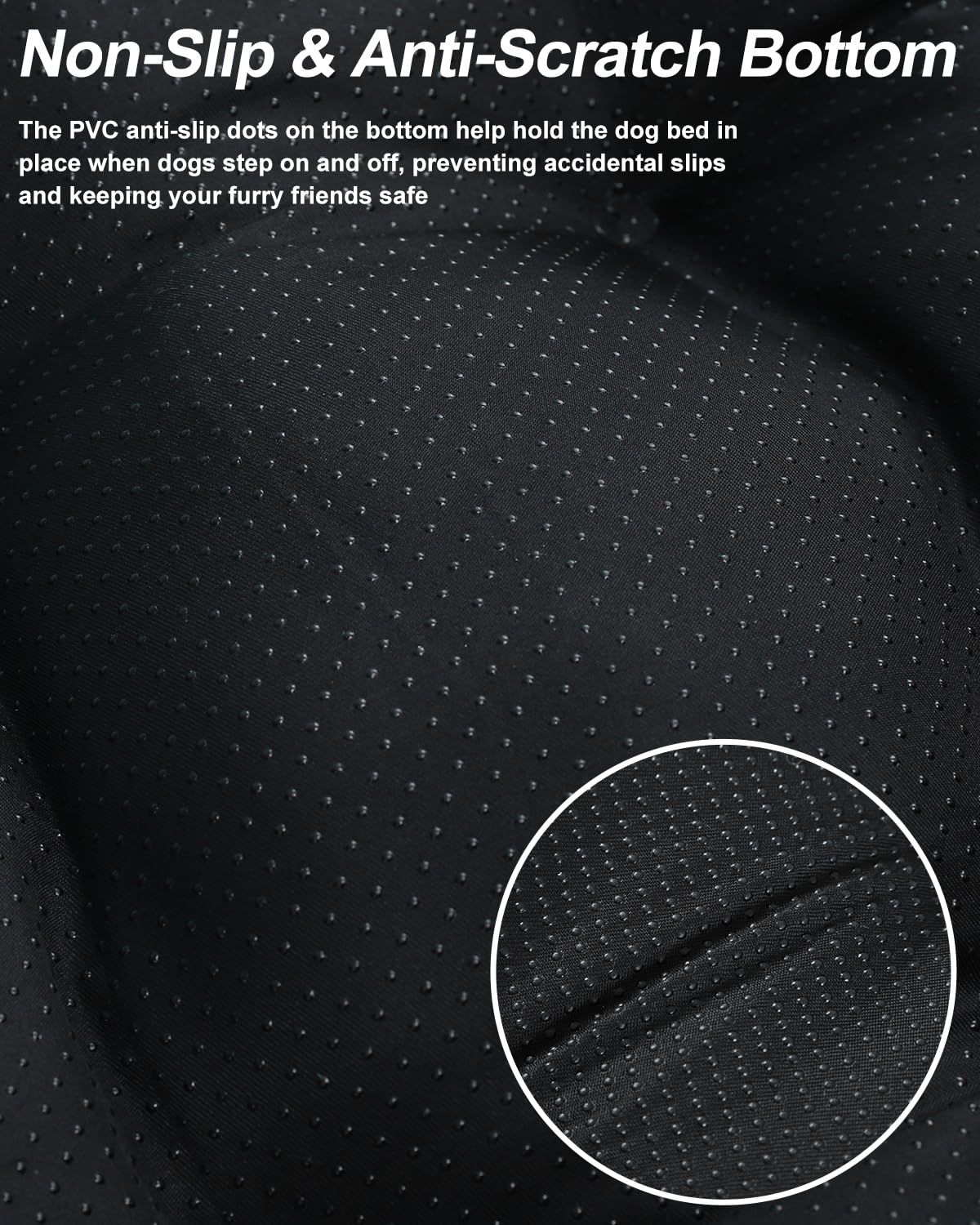 EMSLX Dog Bed, Washable Cozy Plush Dog Crate Beds, Soft Comfy Kennel Pad Anti Slip Pet Sleeping Mat for Large, Jumbo, Medium, Small Dogs Breeds (29.0 L x 18.0 W x 1.5 Th Inches, Dark Grey)