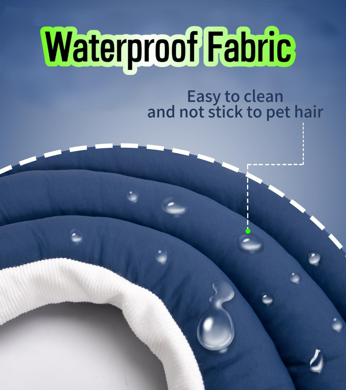 BARDIMIES Soft Dog Cones, Recovery Dog Donut Collar After Surgery- Cone of Shame Alternative, Pet Elizabethan E-Collar Anti-Bite Lick Wound Healing Adjustable for Small Large Medium Dogs, M