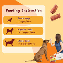 Load image into Gallery viewer, Jungle Calling Triple Flavor Rolls Dog Treats, Made with Real Chicken Duck Beef Meat, Rawhide Free Dogs Snacks,Healthy, Easily Digestible, and High Protein Treat, 10.6 oz