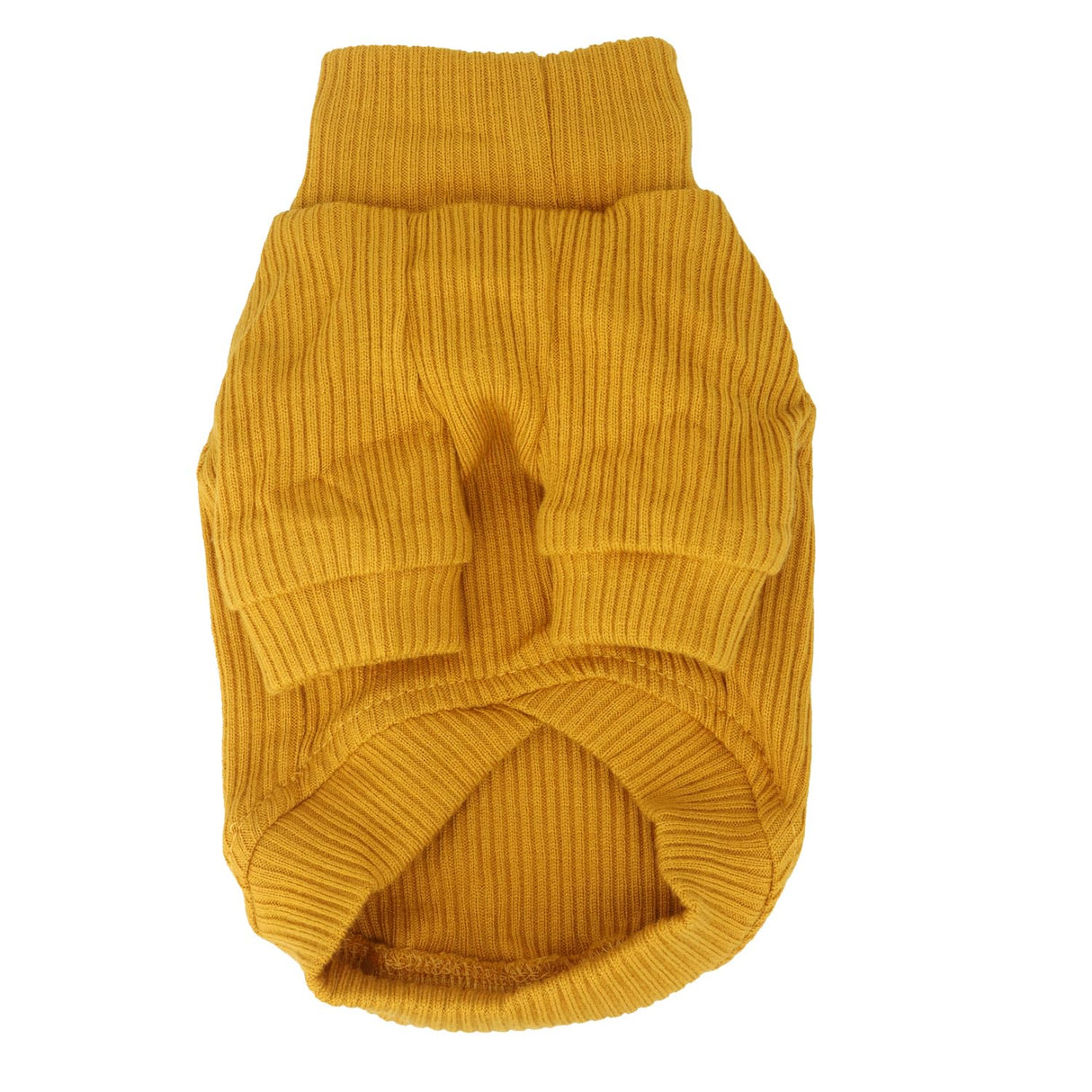 LOPHIPETS Small Dog Turtleneck Sweaters for Teacup Chihuahua Yorkie Puppy Cat Clothes-Yellow/S
