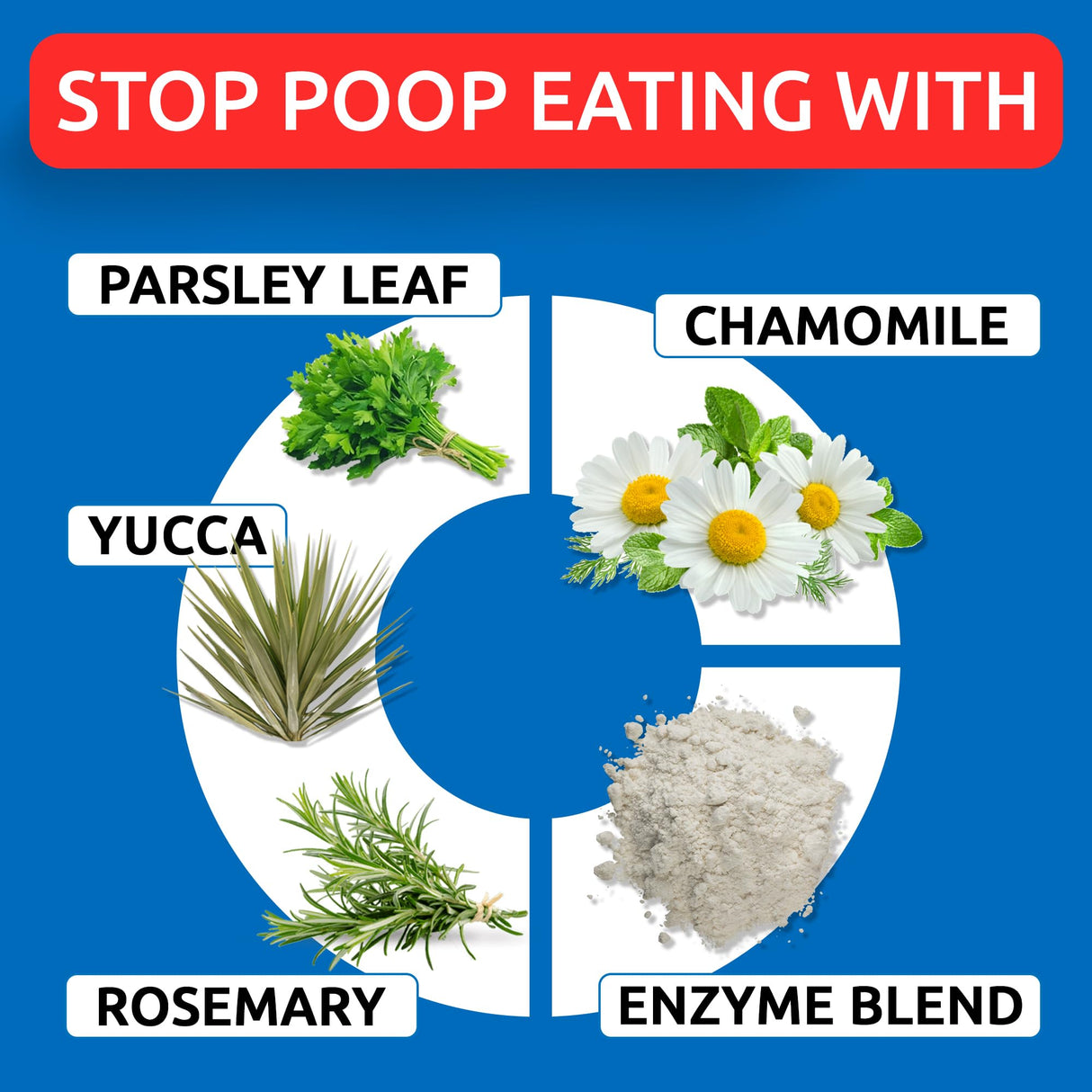 BARK&SPARK No Poo Chews for Dogs - Coprophagia & Stool Eating Deterrent with Probiotics, Digestive Enzymes & Breath Aid Support - Stop Dog Poop Eating - Made in USA - 120Ct