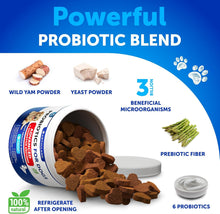 Load image into Gallery viewer, Probiotics for Dogs - Support Gut Health, Itchy Skin, Allergies, Immunity, Yeast Balance - Dog Probiotics and Digestive Enzymes with Prebiotics - Reduce Diarrhea, Gas - 120 Probiotic Chews for Dogs