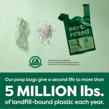 Load image into Gallery viewer, Earth Rated Dog Poop Bags with Handles Value Pack, Easy Tie and Guaranteed Leakproof, Lavender Scented, 600 Handle Bags