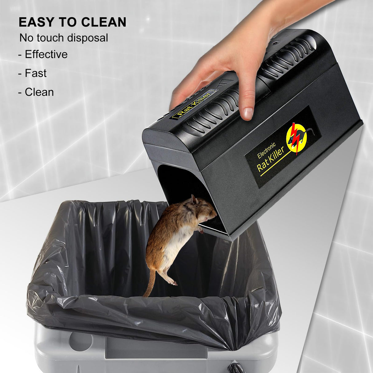 Electric Rat Trap, Humane & Efficient Mouse Trap