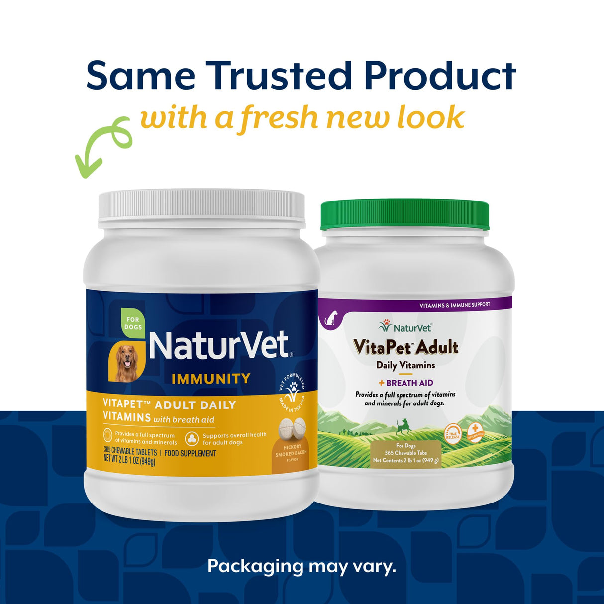 NaturVet Vita Pet Adult Plus Breath Aid Tablets -Time Release 365 ct