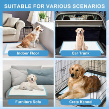 Load image into Gallery viewer, Puppy Pads Extra Large 36"x51" 40 Count, Pee Pads for Dogs & Cats, Disposable Thicken Pet Training Pads for Doggie Rabbits, Incontinence Underpads Ultra Absorbent & Quick-Dry, Leakproof Potty Pad