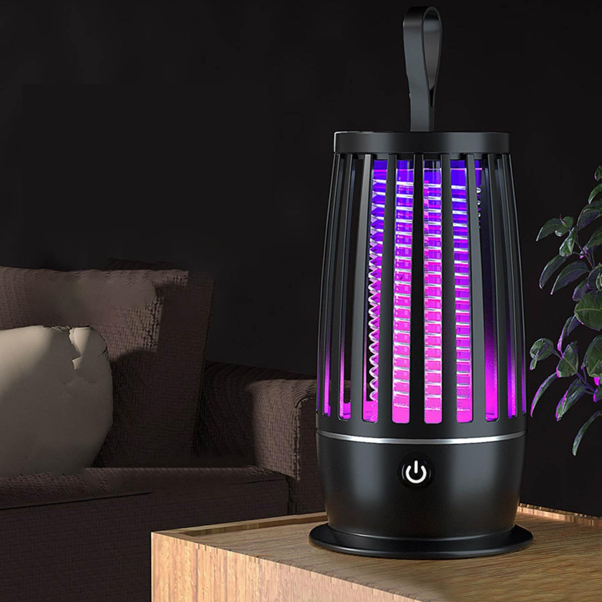 CSEONE Electric ๐ฉ๐๐ ๐๐๐๐๐๐ for Indoor & Outdoor - Rechargeable ๐ด๐๐๐๐๐๐๐ & ๐ญ๐๐ ๐ฒ๐๐๐๐๐, Portable Quiet USB LED Light ๐ป๐๐๐ for Home Office #2024 New Upgrade (Black)