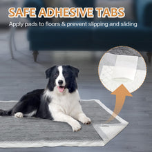 Load image into Gallery viewer, HIDOGGYLD Charcoal Dog Pee Pads Extra Large 28" x 34", Puppy Pee Pads 30 Count, Potty Pads for Dogs with Adhesive Tape for Odor-Control & Leakproof, Disposable Pet Pads for Puppies, Dogs & Cats