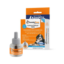 Load image into Gallery viewer, ThunderEase Dog Calming Pheromone Diffuser Refill | Powered by ADAPTIL | Vet Recommended to Relieve Separation Anxiety, Stress Barking and Chewing, and The Fear of Fireworks and Thunderstorms (30 Day