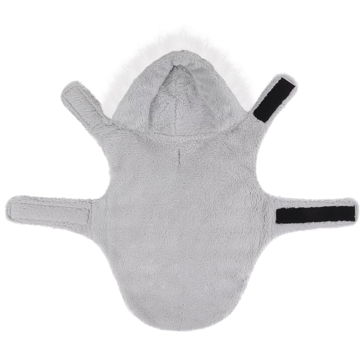 HDE Dog Puffer Jacket Fleece Lined Warm Dog Parka Winter Coat with Harness Hole Patriotic - L