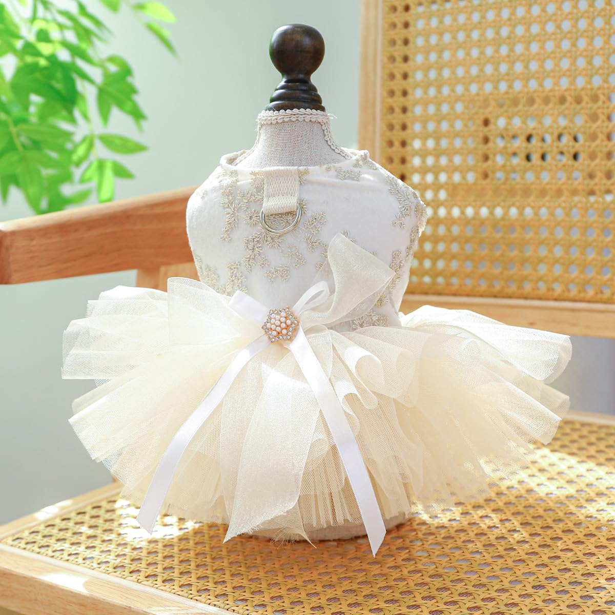 Small Dog Clothes for Puppy Dresses Pet Clothe Tutu Dress for Girls Puppy Clothes for Medium Dog Outfits M