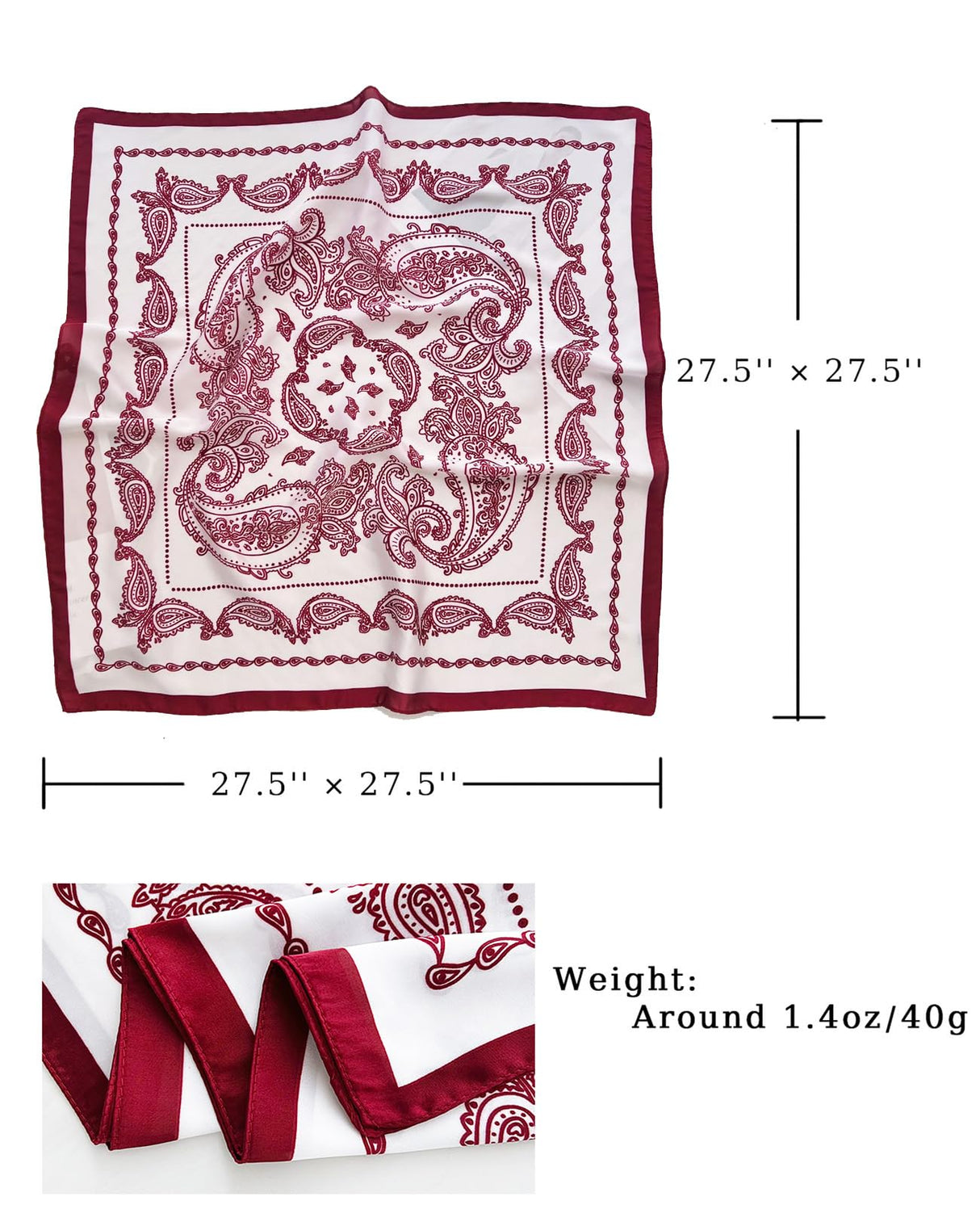 Glkiapr Satin Bandana Headscarf for Women Silky Hair Scarves for Fashion Lightweight-27