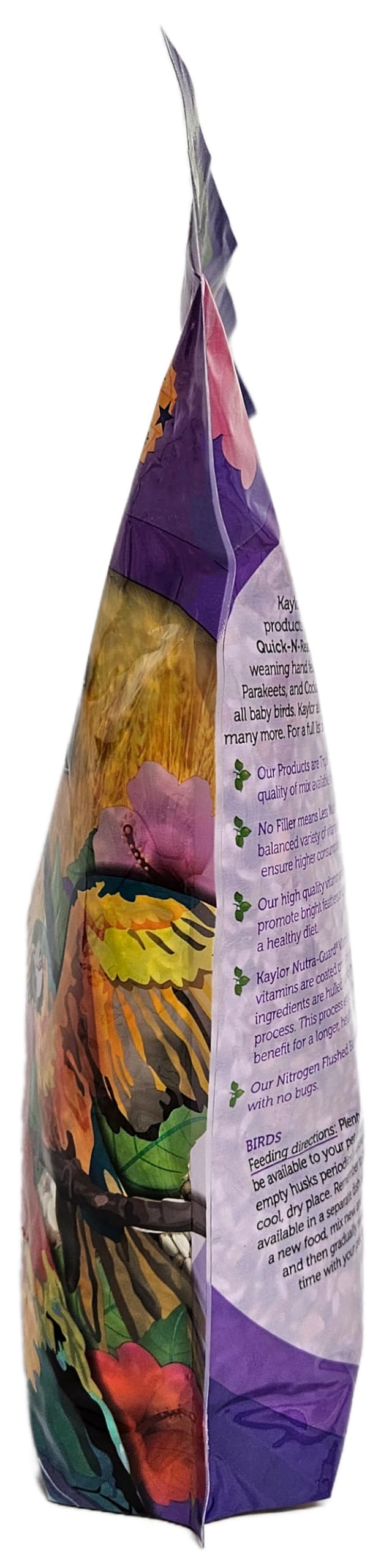 Sweet Harvest Macaw Bird Food, 4 lbs Bag - Seed Mix for Macaw Parrots