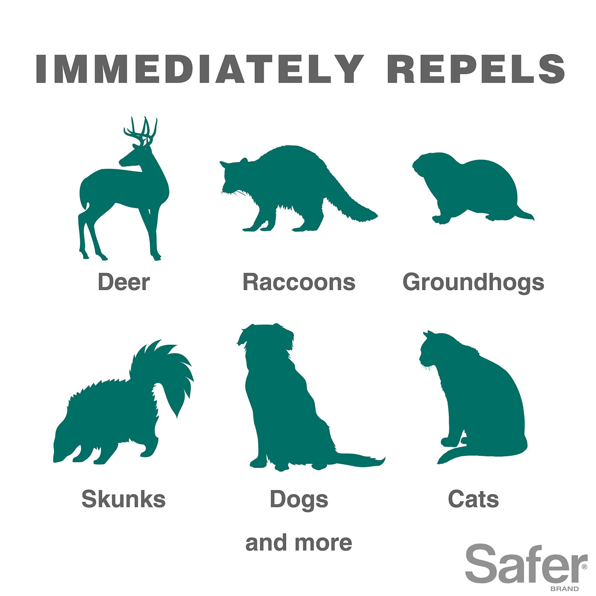 Havahart 5277 Critter Ridder Motion-Activated Animal Repellent & Sprinkler, 4 Pack
