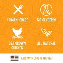 Load image into Gallery viewer, Full Moon Chicken Jerky Tenders Healthy All Natural Dog Treats Human Grade Made in USA 26 oz