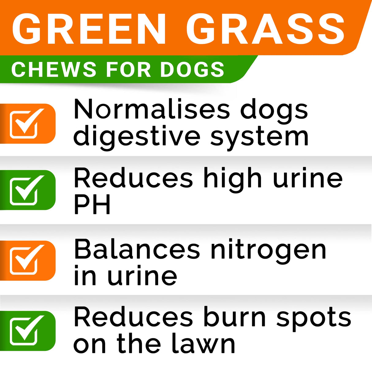 Grass Burn Spot Chews for Dogs - Dog Urine Neutralizer for Lawn - Dog Pee Lawn Spot Saver - Natural Treatment Caused by Dog Urine - Grass Treatment Rocks -DL-Methionine+Enzymes - 120 Chew