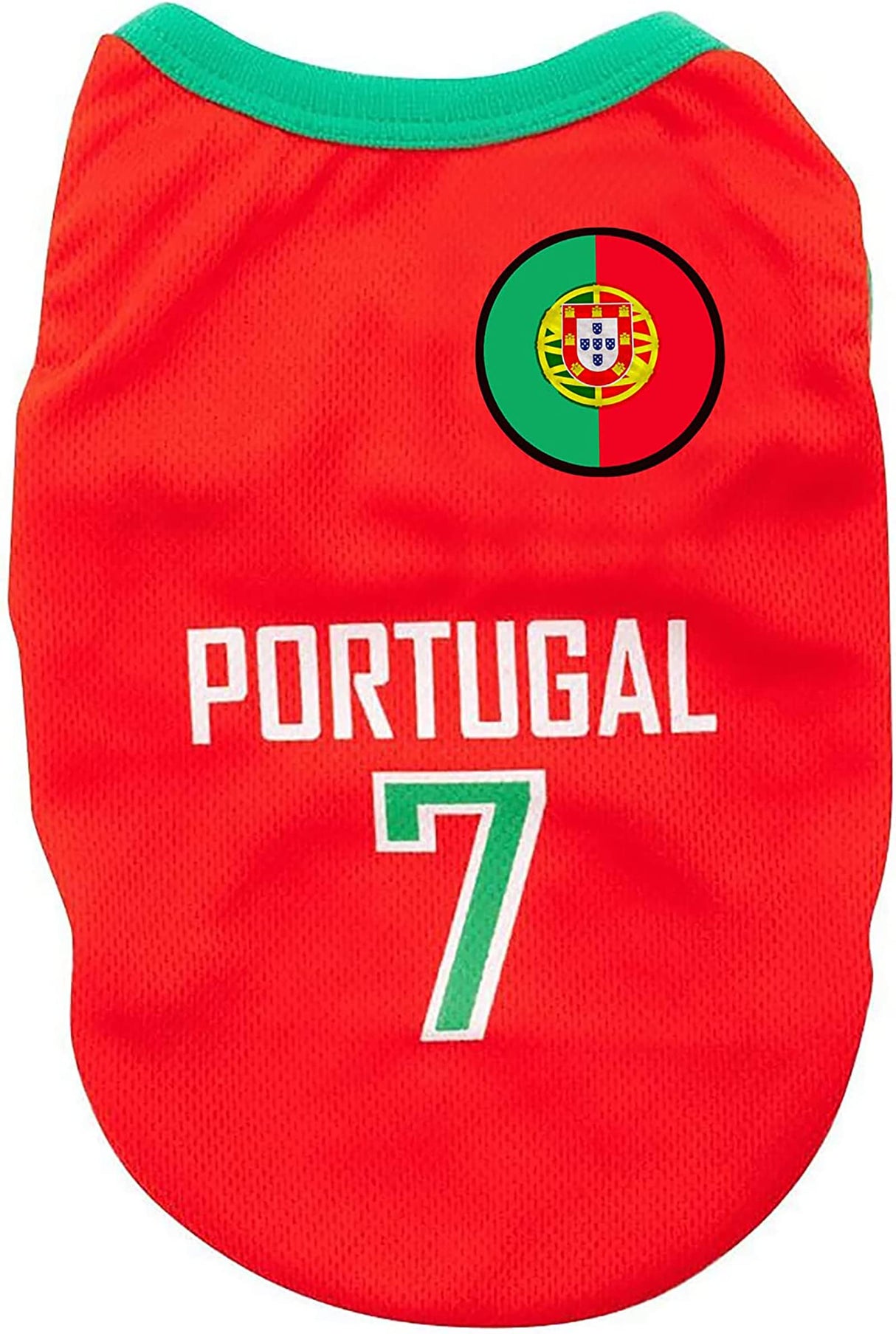 GabeFish Dog World Cup T Shirt Pets Football Jersey Sports Soccer National Team Vest Cat Summer Cool Clothes Apparel Portugal X-Small