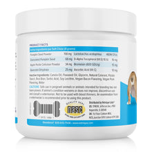 Load image into Gallery viewer, Vetnique Glandex Anal Gland Soft Chew Treats with Pumpkin for Dogs Digestive Enzymes, Probiotics Fiber Supplement for Dogs Boot The Scoot (Bacon Flavor Chews, 60 Count)