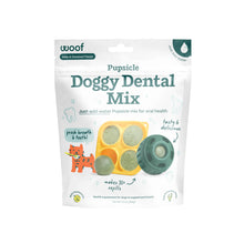 Load image into Gallery viewer, Woof Doggy Dental Pupsicle Mix - Dog Teeth Cleaning Powder for The Pupsicle - Long Lasting Postbiotic Dental Enzyme Mix to Support Oral Health for Dogs