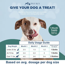 Load image into Gallery viewer, PetScy Itch & Allergy Plus Chews for Dogs Itchy Skin, Ears & Paws | Probiotics, Moringa & Turmeric | Dog Allergy Relief for Skin Redness, Hair Loss Gut & Digestive Health - Bacon Flavor - 60 Chews