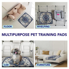 Load image into Gallery viewer, PUPIBOO Washable Pee Pads for Dogs and Cats - Super Absorbent Reusable Puppy Training Pads - 100% Waterproof, Leak-Proof & Non-Slip Whelping Pads for Pet Housebreaking