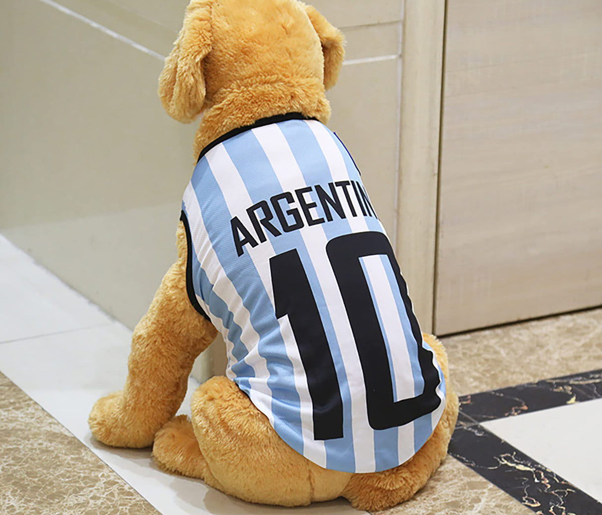 GabeFish Dog World Cup T Shirt Pets Football Jersey Sports Soccer National Team Vest Cat Summer Cool Clothes Apparel Argentina Small