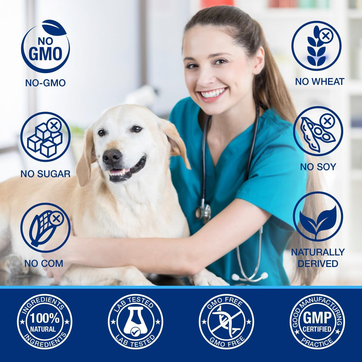 Hemp Calming Chews for Dogs - Advanced Dog Calming Chews - Anxiety Relief Treats for Dogs - Dog Supplements for Storms, Fireworks, Thunder, Barking - Hip and Joint Supplement Support 180 Treats