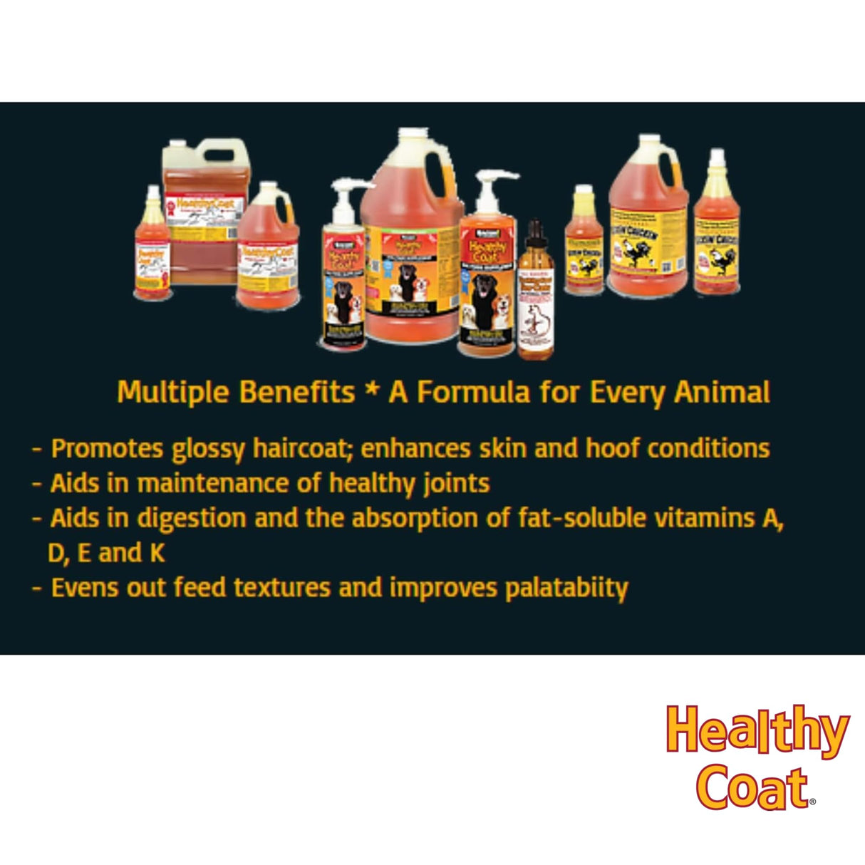Healthy Coat Kickin Chicken Feed Supplement, Quart, for Better Plumage, Eggs, Immune System, and Attitude