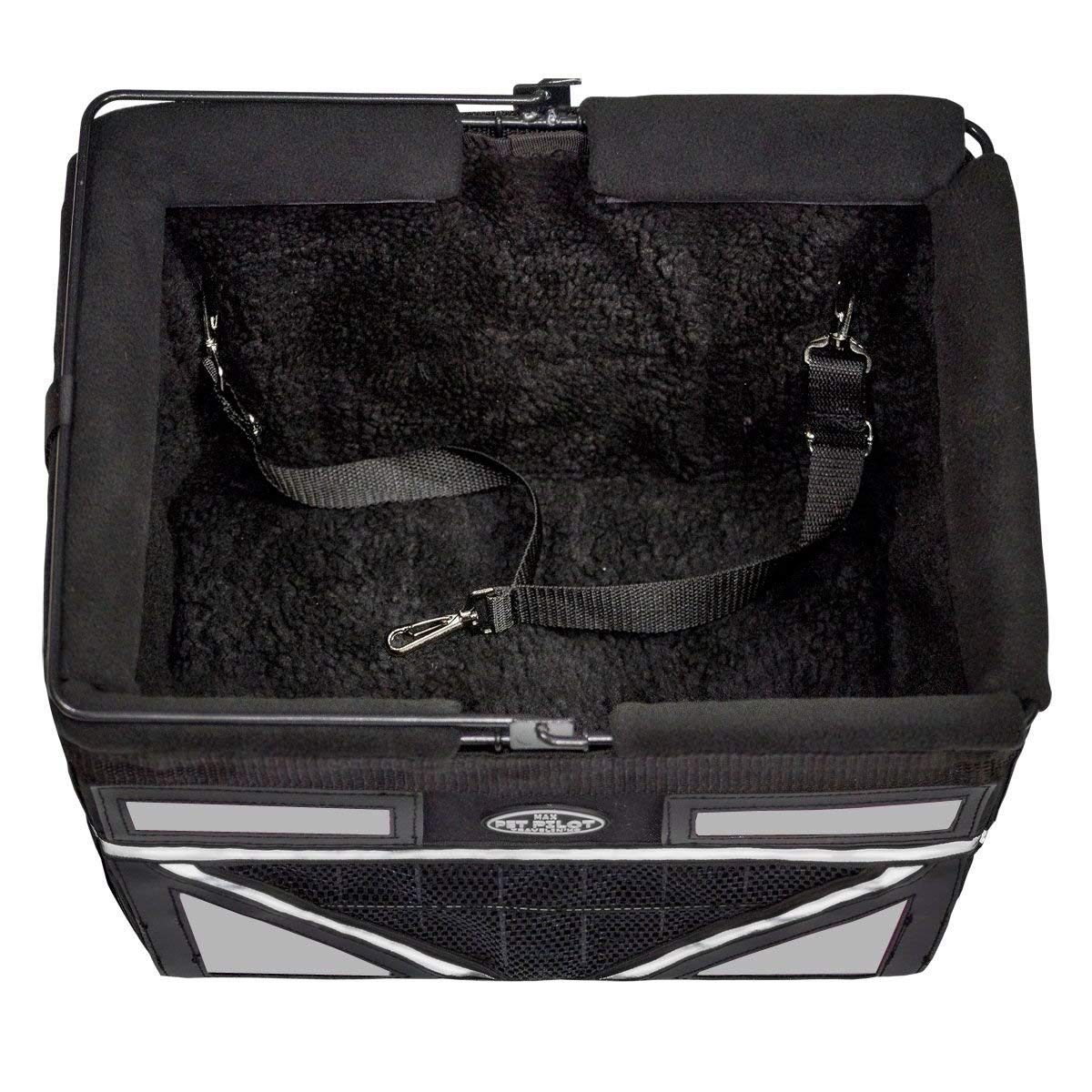 TRAVELIN K9 Pet-Pilot MAX Dog Bicycle Basket Carrier | 8 Color Options for Your Bike (Blue)