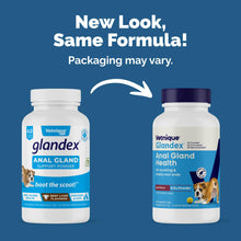 Load image into Gallery viewer, Vetnique Glandex Dog Fiber Supplement Powder for Anal Glands with Pumpkin, Digestive Enzymes & Probiotics - Vet Recommended (Regular or Advanced Strength) - Boot The Scoot (4.0oz Powder, Beef Liver)