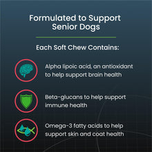 Load image into Gallery viewer, Nutramax Dasuquin Joint Health Supplement for Small to Medium Senior Dogs – for Immune Support, Skin & Coat Health, and Brain Health, 84 Soft Chews