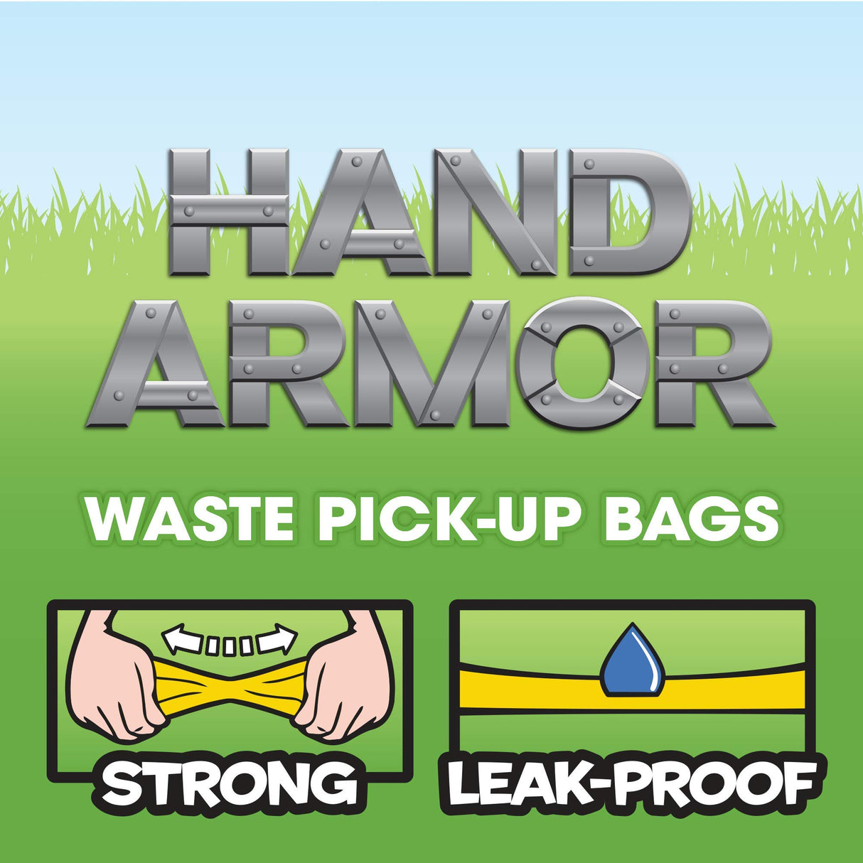Bags on Board Dog Poop Bags - Extra Thick Waste Pickup Bags with Easy Tie Handles - Easy Dispensing Drawer Pack - 200 Count