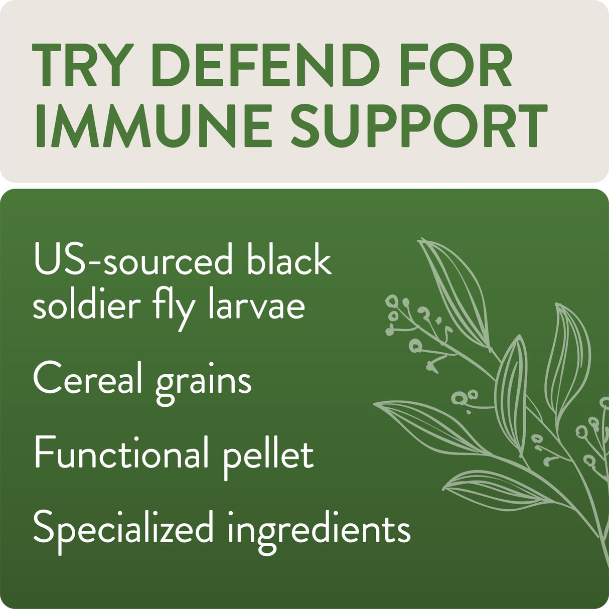 FlockLeader Defend, Functional Poultry Treats for Immune Support, 3.5 lb