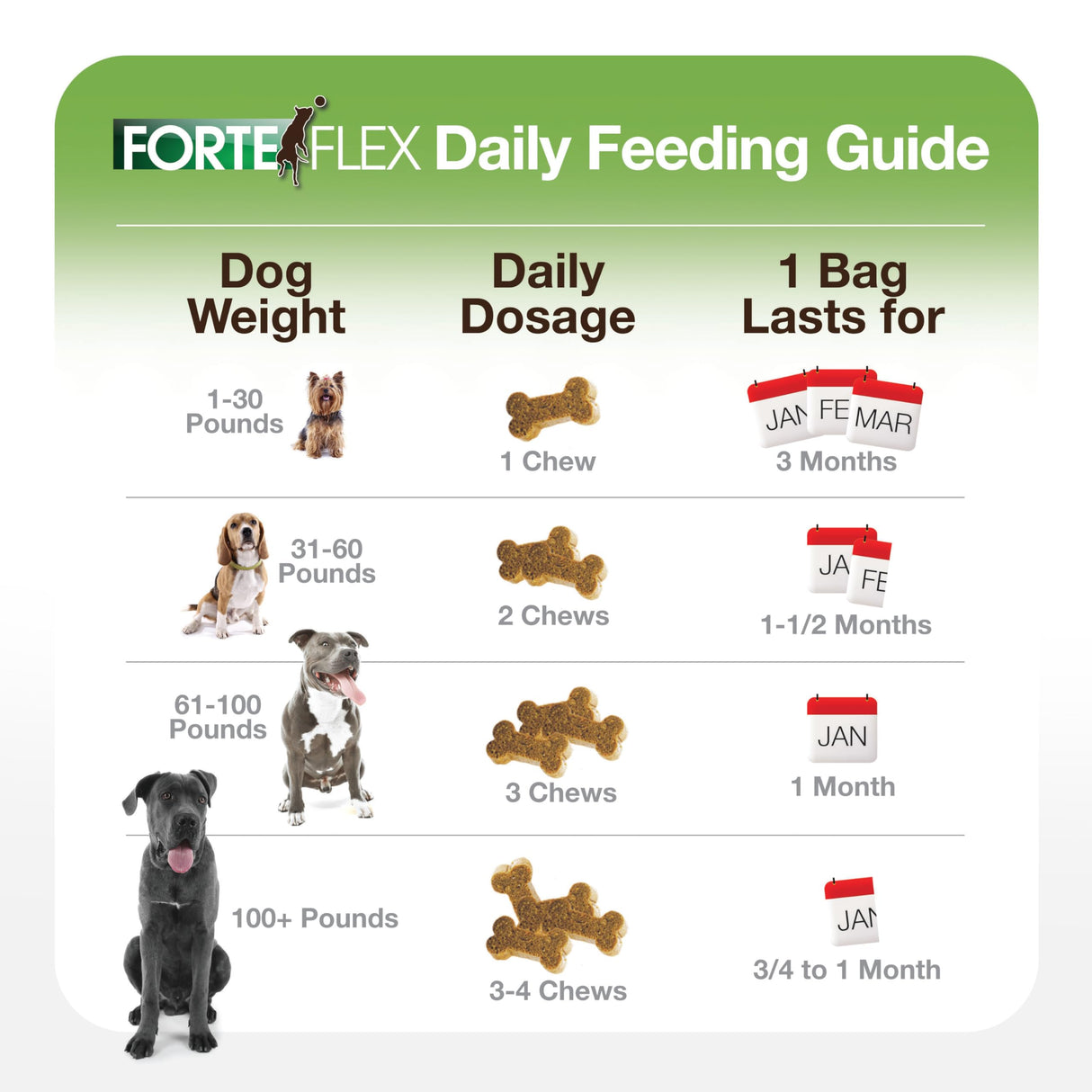 Forte Flex K9 Joint & Hip Supplement for Dogs – Hip Dysplasia, Joint Stiffness, Anti-Inflammatory & Mobility Support – Serrapeptase, Glucosamine, Chondroitin, Collagen & HA for Senior & Active Dogs