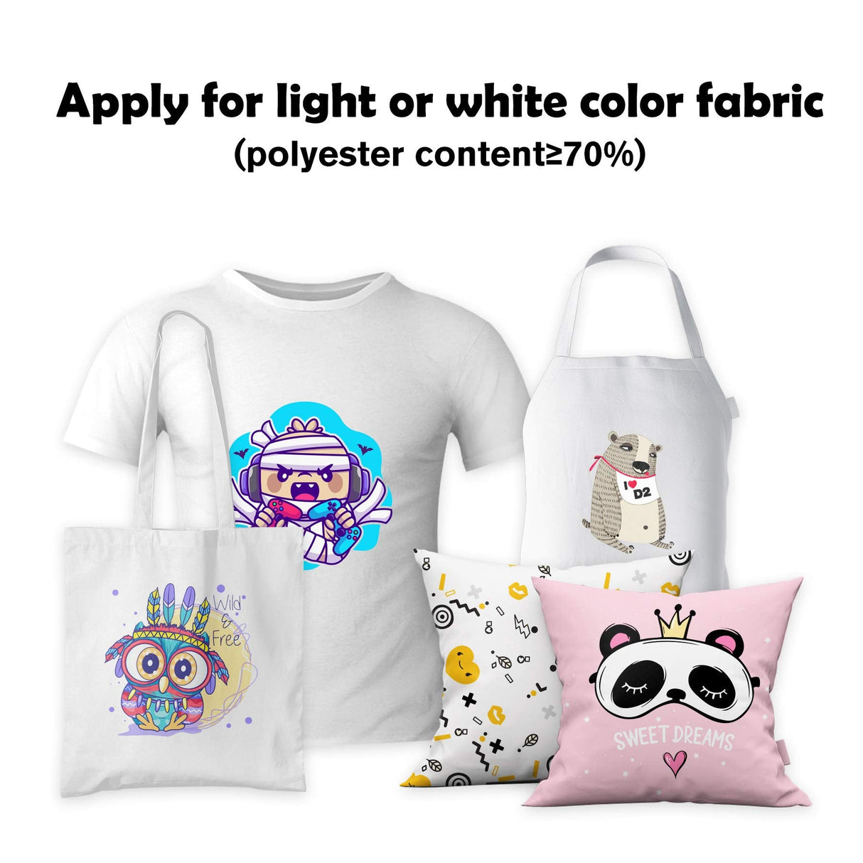 A-SUB Sublimation Paper 11x17 Inch for DIY Unique Christmas Gifts Compatible with Inkjet Printer which Match Sublimation Ink 100 Sheets