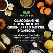 Load image into Gallery viewer, Pet Honesty Hip & Joint Health Max Strength – Dog Joint Support Chews with Glucosamine Chondroitin & Omega-3s – Joint Supplement for Dogs to Support Mobility, Flexibility & Comfort – Bacon (90 ct)