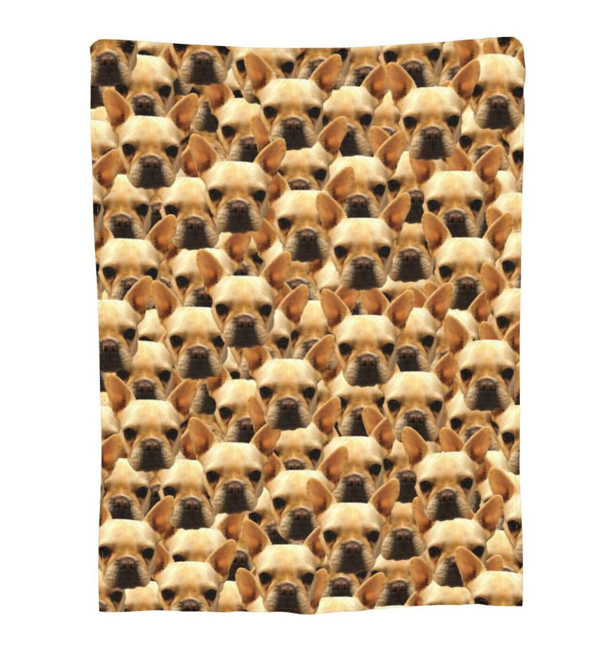 Funnylife Custom Dog Face Blankets 40" x 50" Personalized Pet Photo Blanket for Dog Dad Mom Pet Lover Gifts