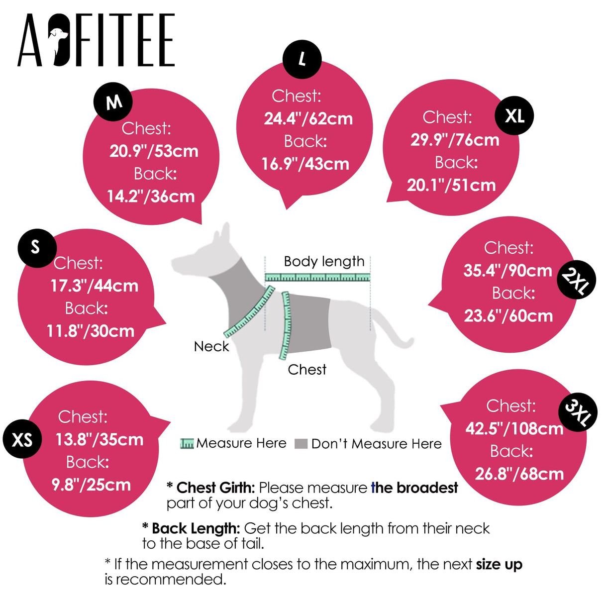 AOFITEE Dog Winter Coat, Waterproof Dog Jacket with Harness Built in, Warm Fleece Dogs Coats for Medium Dogs, Reflective Cozy Thermal Pet Puffer Jacket Snowsuit with Zipper & Furry Collar, Pink M