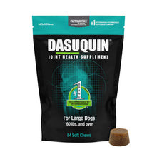 Load image into Gallery viewer, Nutramax Dasuquin for Large Dogs, Joint Health Supplement, Contains Glucosamine for Dogs, Plus Chondroitin, ASU and More, Supports Healthy Joints, Soft Chews, 84 Count