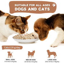 Load image into Gallery viewer, Dancing Tail Freeze Dried Raw Cat and Dog Treats, Healthy Limited Ingredient Chicken Cube Weight Control Traing Treats for Small Dogs Cats 5 Ounce