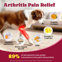 Load image into Gallery viewer, Glucosamine for Dogs - Hip and Joint Supplement Chews for Senior & Large Breed, Joint Supplement for Dogs with Chondroitin, Wuffe Joint Chews for Pain Relief - 60-Day Satisfaction Guarantee - 180 Ct