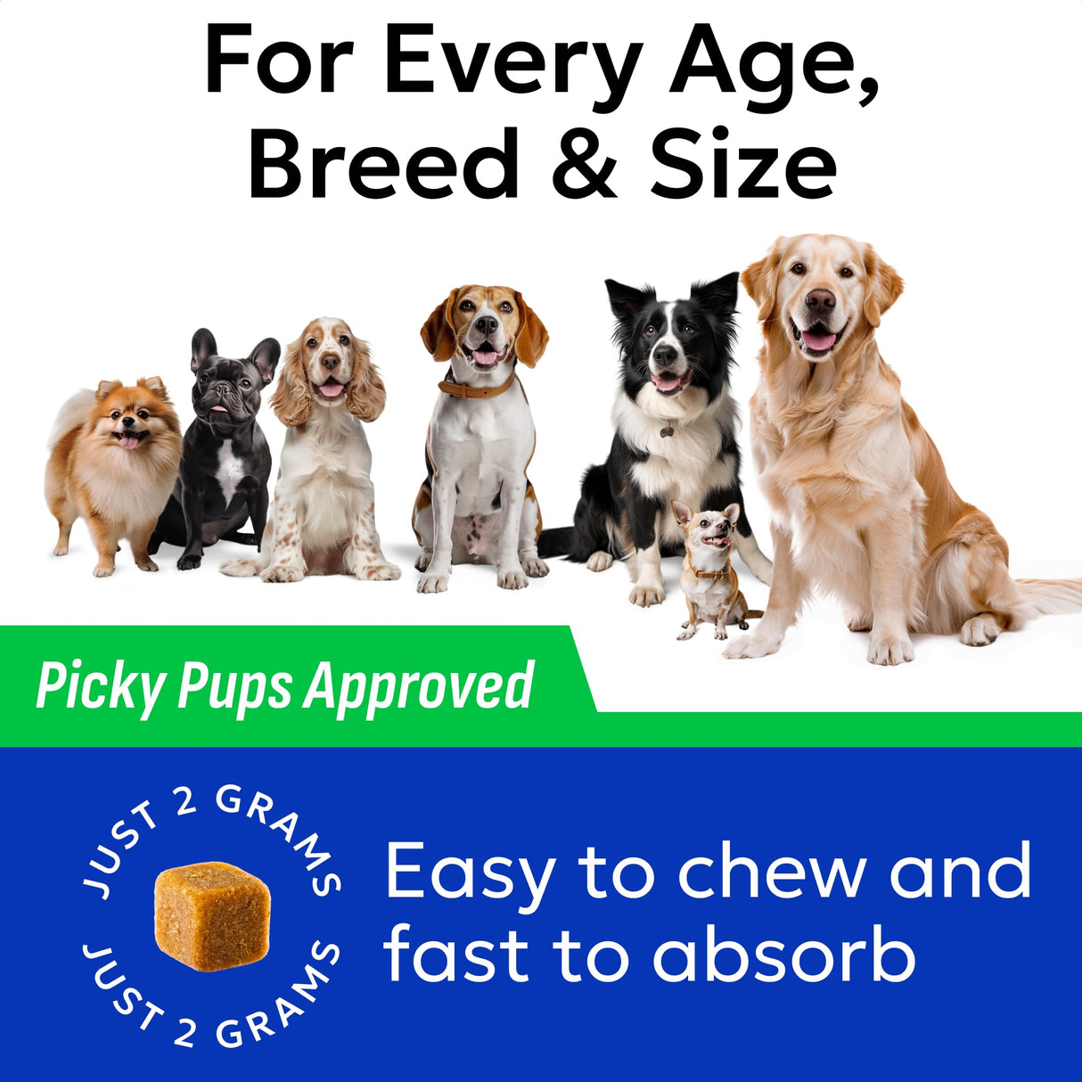 BARK&SPARK Green Grass Chews - Dog Pee Grass Spot Saver Caused by Dog Urine - Urine Neutralizer for Lawn, Gut Health Probiotics & Enzymes, Lawn Burn from Pee, Grass Burn Spot Chews Rocks