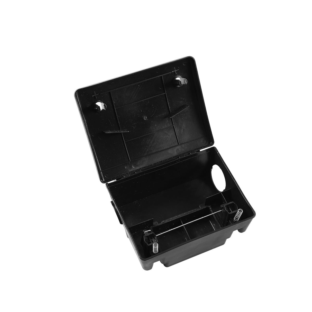 Large Rat Bait Stations 4 Pack, Effective Mouse Bait Station for Home Garden and Outdoors, This Rodent Bait Station Keeps Children and Pets Safe (Bait is not Included)
