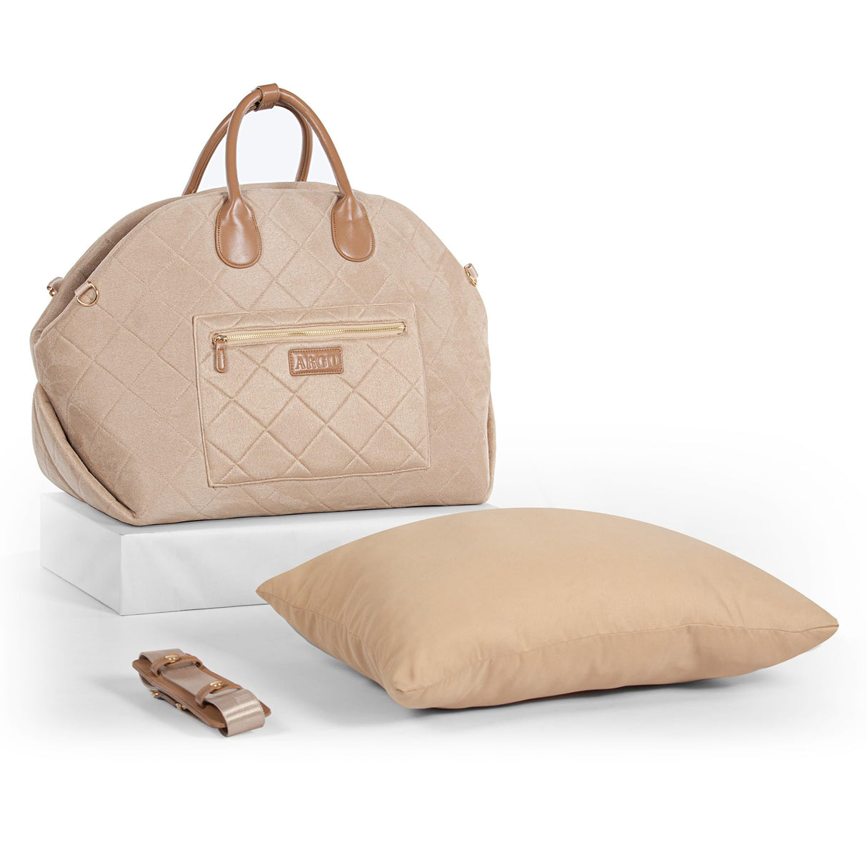 Traveler's Choice Argo On The Purr-Suit 18" Pet Tote, Tan