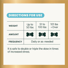 Load image into Gallery viewer, VetriScience Calm & Confident Chews, Composure Clinically Tested Calming and Anxiety Supplement for Dogs, Reduce Stress and Fear, Ideal for Thunderstorms, Fireworks and Travel, Chicken, 60 Count