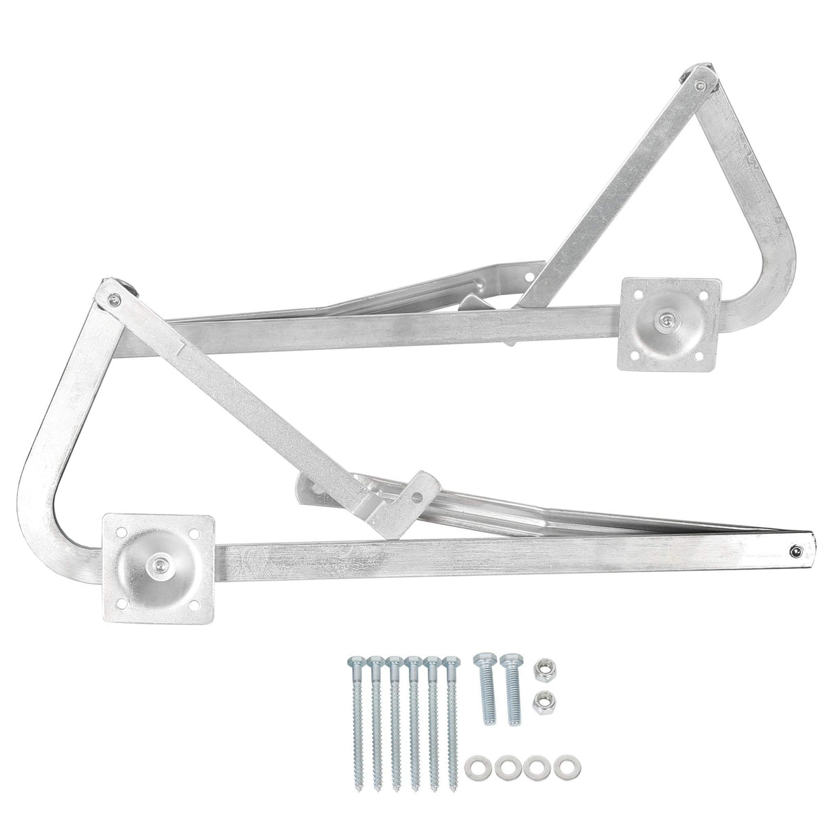 ECOTRIC 55-2 Replacement Attic Ladder Hinge Arms Compatible with 2010-UP Werner Mk 5, WU2210, W2208, W2210 Thick Zinc Attic Ladders Spreader- Pair